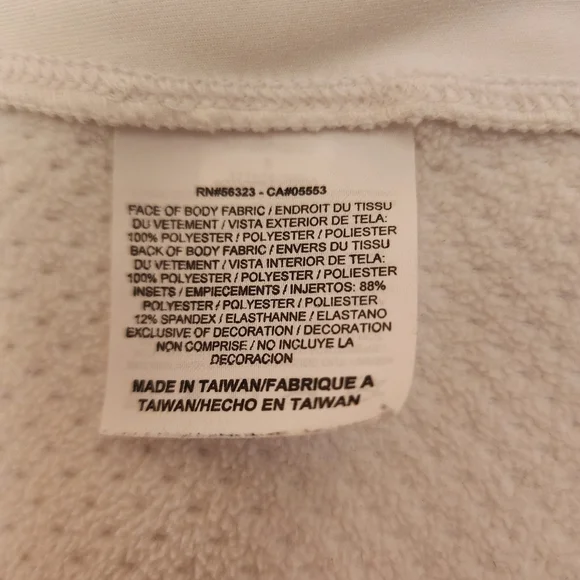 Nike Golf Women's Tour Performance White Zip Up Jacket - Picture 12 of 13